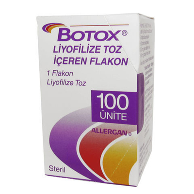 Kırışıklık Karşıtı 100 Adet Allergan Botox Botulinum Toksin Tozu Enjeksiyonu