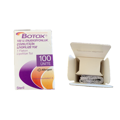 Yaşlanma Karşıtı Allergan Botox Enjeksiyonu 100 Adet Tip A Kırışıklık Karşıtı
