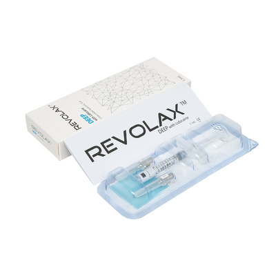 1.1 ml Dermal Lip Fillers Revolax Anti- kırışıklık için ince derin Sub-Q Hyaluronik Asit Enjeksiyonu