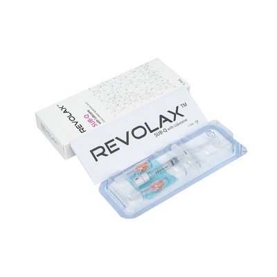 1.1 ml Dermal Lip Fillers Revolax Anti- kırışıklık için ince derin Sub-Q Hyaluronik Asit Enjeksiyonu