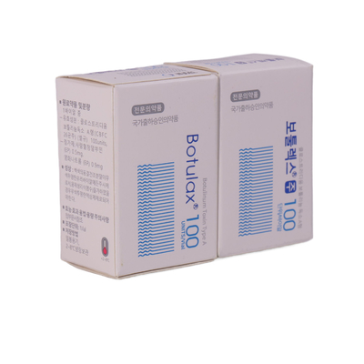 Kore Soyu Botox 100birim Anti Yaşlanma Enjeksiyon Botulinum toksin Allergan Botulax