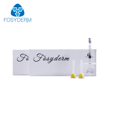 Yüz Enjeksiyonu için Fosyderm 1ml 2ml İnce Hyaluronik Asit Kırışıklık Doldurma
