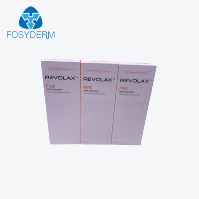 Revolax 1.1 Ml İnce% 0.3 Lidokain Hyaluronik Asit Enjeksiyonları Kırışıklıklar İçin