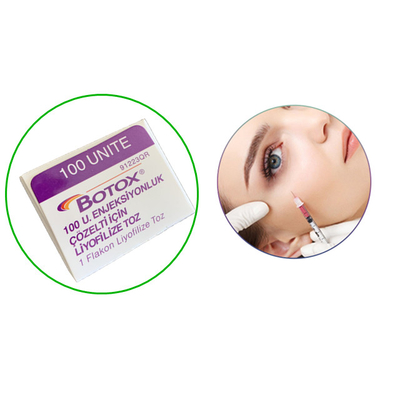 Yaşlanma Karşıtı Kırışıklık Karşıtı Allergan Botox Enjeksiyon Tip A 100 Adet