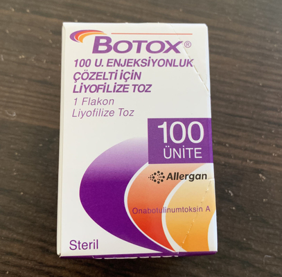 100 adet Allergan  Botulinum Toksin Toz Enjeksiyonu Kırışıklık Giderme
