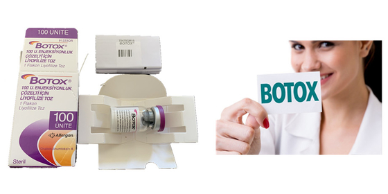Cilt Bakımı Botulinum Toksin Enjeksiyonları Allergan Botox 100iu Kırışıklık Karşıtı