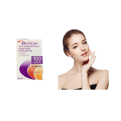 Allergan  Enjeksiyonu Botulinum Toksin 100 Adet Alın Kırışıklıkları