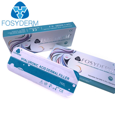 Dudak Geliştirme için Fosyderm Dermal Dudak Dolgu Maddeleri 1ml Hyaluronik Asit Enjeksiyonu