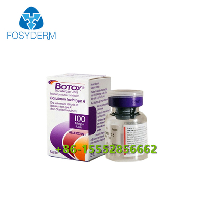 100 Adet Botulinum Kırışıklık Karşıtı Toksin Allergan Enjeksiyonu TypeA