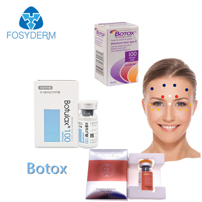 Kırışıklıkları kaldırın Enjeksiyon Allergan Botulinum Toksin  Tip A 100birim