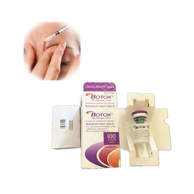 Enjekte edilebilir  Allergan Botulinum Toksin kırışıklıkları kaldırma 100iu Btx Beyaz Toz
