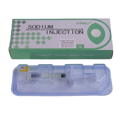 Hyamely Hyaluronik Asit dolgu Sodyum Hyaluronat Karanlık Daireleri Kaldır 1 ml İnce Dolgu