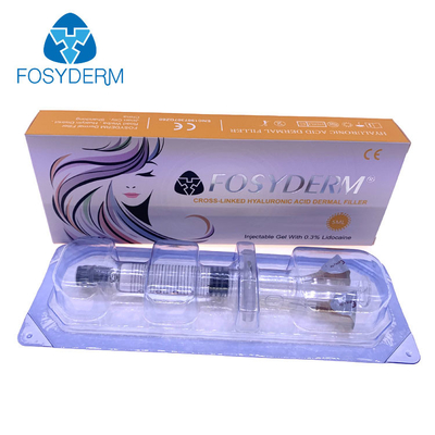 Yüksek kaliteli tıbbi sınıf 1ml 2ml 5ml dudak yüzü derin hiyaluronik asit dermal dolgu