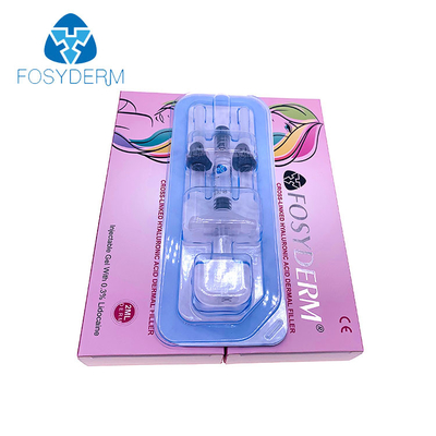 Yüksek kaliteli tıbbi sınıf 1ml 2ml 5ml dudak yüzü derin hiyaluronik asit dermal dolgu