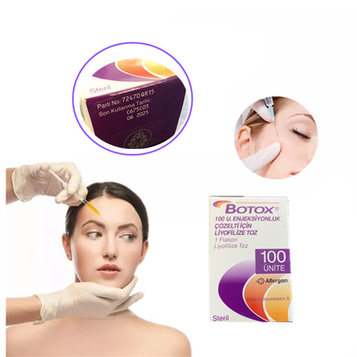 Allergan 100birim Botulinum toksin Enjeksiyon Güzellik kırışıklıkları için cilt bakımı