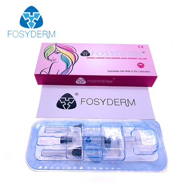 Fosyderm 2ml Hyaluronic Acid Gel Dermal Filler Enjeksiyonlar Yüz ve Burun Cilt Bakımı için