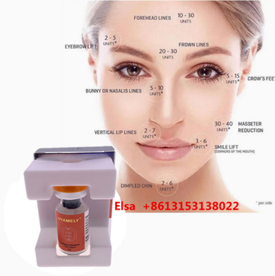 Hyamely  Botulinum Toksin  enjeksiyonu 100 u Kıvrımlar Toz kaldır