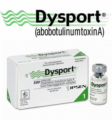 Dysport 500iu Sıcak Güzellik Ürünleri Karışıklıklara Karşı Botulinum Toksin  Enjeksiyonu