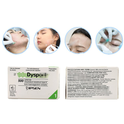 Dysport 500 Dysport 500iu Botulinum Toksin Enjeksiyon kırışıklıkları kaldırmak için