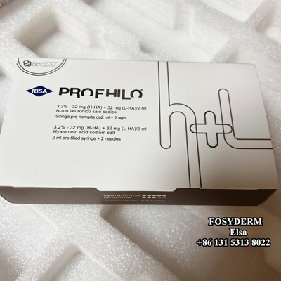Şeffaf Profhilo Derin Booster Hyaluronik Asit Dermal Filler Her Kutuya Bir Şırınga
