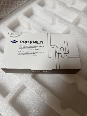 Profhilo Anti kırışıklık yüz kaldırma Hyaluronik Asit Dermal Filler 2ml Derinin derin hidrasyonu için nihai çözüm