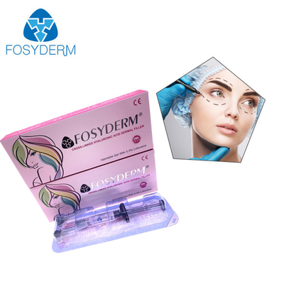 Yüz Dudak Yanak Çene için Hyaluronik Asit Dolgu 24mg/ml