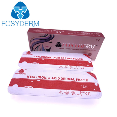 Ultra 4 Fosyderm Deep 1ml 2ml HA Dermal Dolgusu ile Derin Kırışıklık Enjeksiyonu