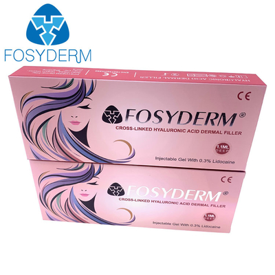 Ultra 4 Fosyderm Deep 1ml 2ml HA Dermal Dolgusu ile Derin Kırışıklık Enjeksiyonu