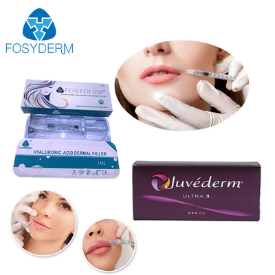 Juv HA Dermal Filler 24mg/ml Dudaklar Yüz Yanaklar 1ml 2ml