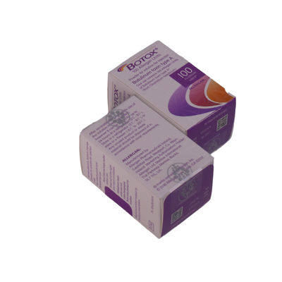 Allergan Botox 100 IU Botulinum toksin enjeksiyonu Botox Hiyaluronik asit