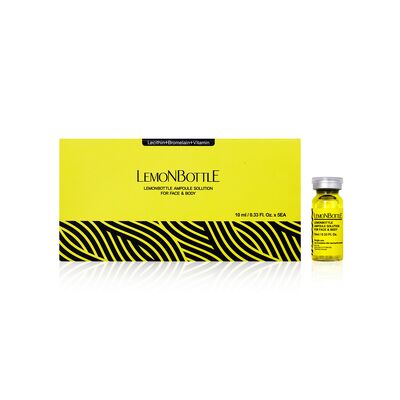 10 Ml Limon Aşılanmış Yağ Azaltma Şişeleri Zayıflama Çözümleri İçin