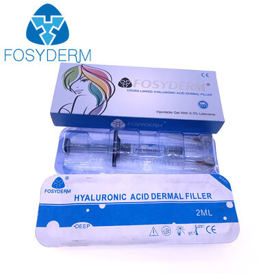 Fosyderm Dolgu Çapraz Bağlı Dermal Dolgu Hyaluronik Asit 2ml Derin enjeksiyon