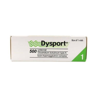 Dysport 500 u Botulinum toksin cilt bakımı kırışıklık kaldırma enjeksiyonu