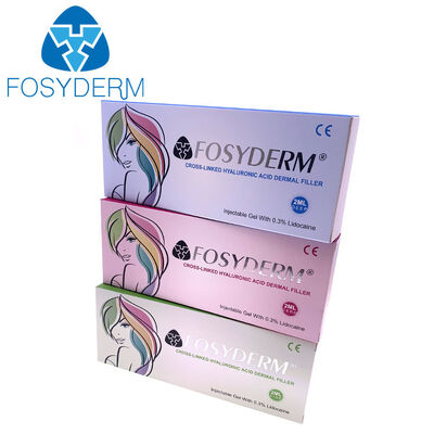 Fosyderm Hyaluronik Asit Dermal Dudak Dolguları Dermal Filler Yüz Çapraz Bağlı