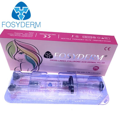 Fosyderm Hyaluronik Asit Dermal Dudak Dolguları Dermal Filler Yüz Çapraz Bağlı