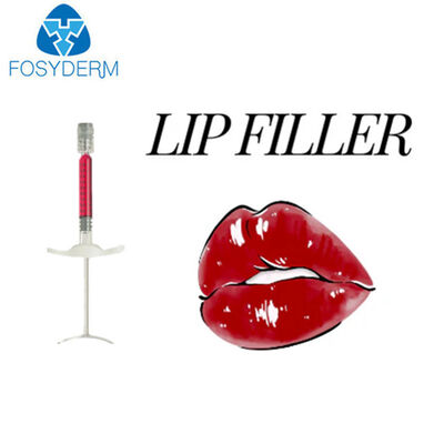 Enjekte edilebilir 1ml Hyaluronik Asit B12 Vitamini Zenginleştirilmiş Kırmızı Dudak Dermal Dolgu Maddeleri
