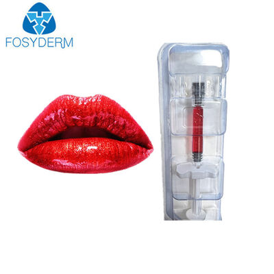 Enjekte edilebilir 1ml Hyaluronik Asit B12 Vitamini Zenginleştirilmiş Kırmızı Dudak Dermal Dolgu Maddeleri