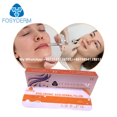 Facial Rejuvenation Hyaluronic Acid Dermal Filler Containing Cross Linked Hyaluronic Acid Designed for Effective Lip Enhancement