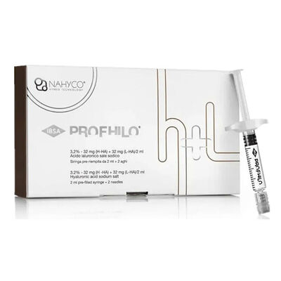 Profhilo H+L Hiyaluronik Asit Dolguyu Deri Dolguyu Boşaltın Boyun Kırışıklıkları