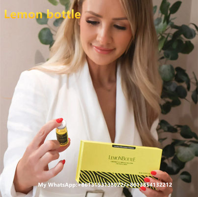 Limon Şişesi Yağ Çözücü Enjeksiyonlar Lipoliz Solüsyonu 10ml