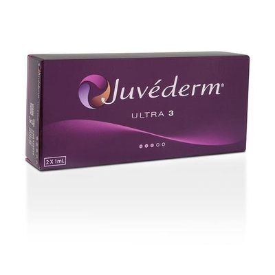 Dudaklar için Juvederm Ultra3 2 * 1ml Hyaluronik Asit Dermal Filler Enjeksiyonu