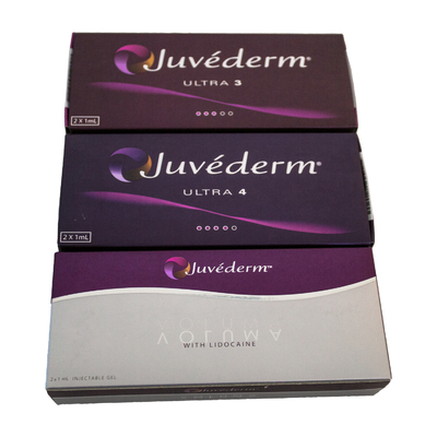 24 mg Hyaluronik Asit Dermal Filler Juvederm Voluma With Lido