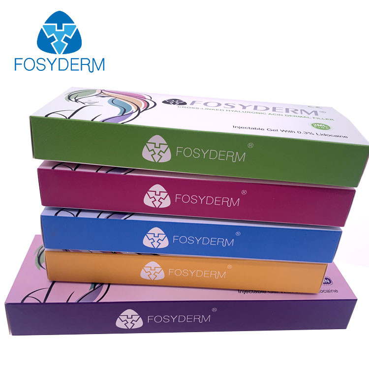 Yüksek kaliteli tıbbi sınıf 1ml 2ml 5ml dudak yüzü derin hiyaluronik asit dermal dolgu
