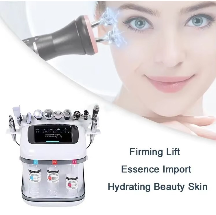 Oksijen Jet Peel Cilt Peeling Oksijen Yüz Jet Peel Su Oksijen Hidrafacials Derin Temizlik Makinesi