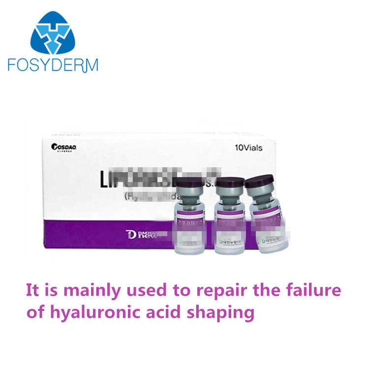 Laktoz Hidratı 13.3 Mg Kore'de Liporaz Hiyaluronidaz 1500iu Dermal Dolguları Dağınıklaştırmak İçin