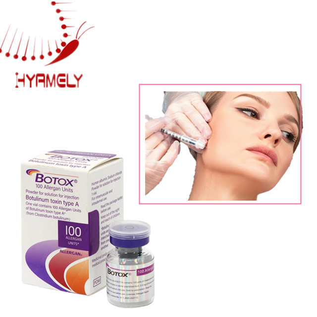 100 Birim  Tip A Toz Anti kırışıklık toksin enjeksiyon için alerjen satışı