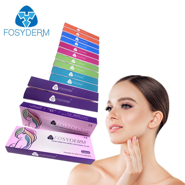 Yüz ve Vücut İçin Fosyderm HA Dolgu Enjeksiyonu 1ml 2ml 5ml 10ml 20ml 50ml