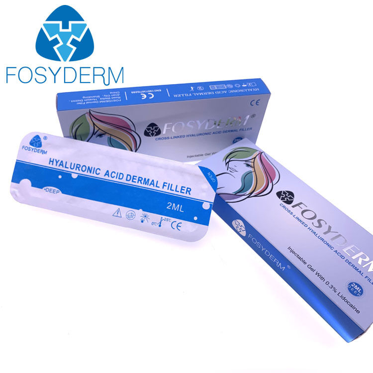 Fosyderm Hyaluronik Asit Dermal Dudak Dolguları Dermal Filler Yüz Çapraz Bağlı