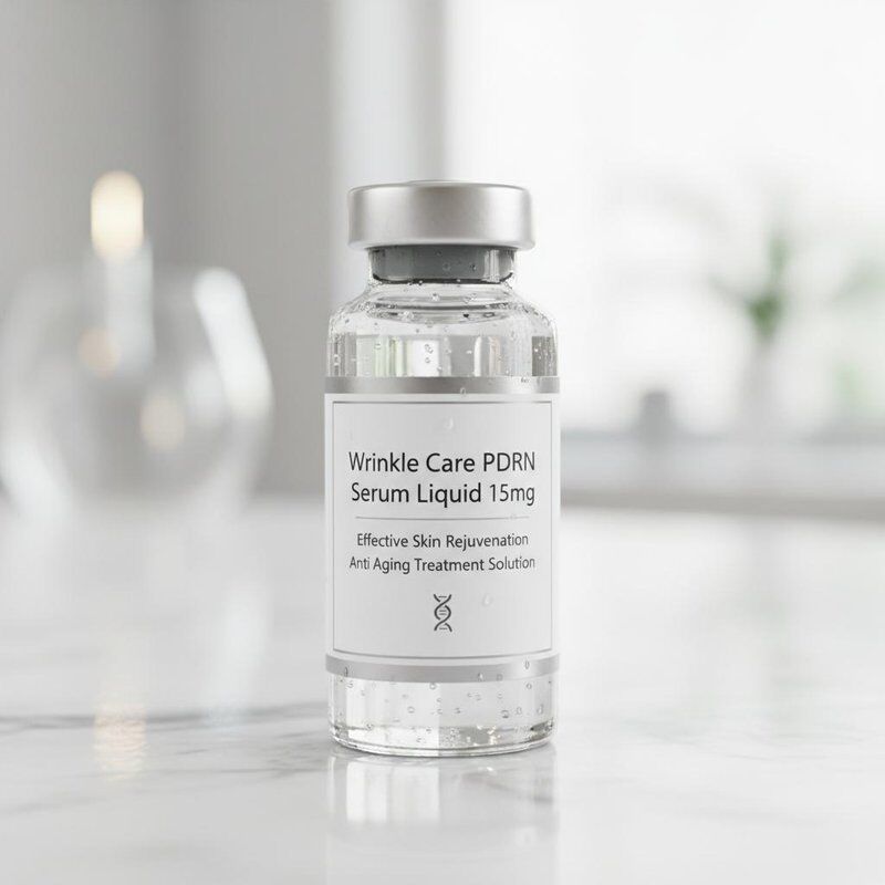 Kırışıklık Bakımı PDRN Serum Sıvısı 15mg flakon Etkili Cilt Gençleştirme ve Yaşlanma Karşıtı Tedavi Çözümü için
