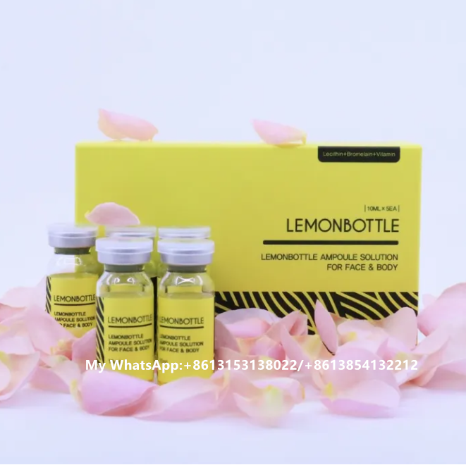 Lemon Bottle Fat Dissolving Get Rid of Stubborn Fat for Good with Lemon Bottle Ampoule Solutions
